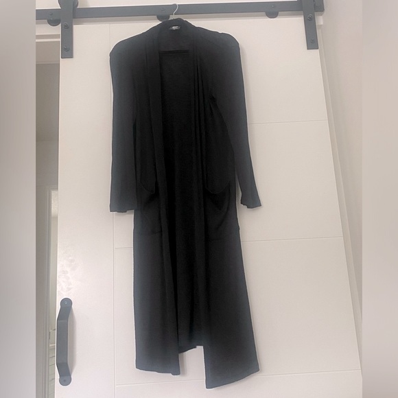 ⚫️ babeau ⚫️ open front long cardigan - size medium - Picture 1 of 2
